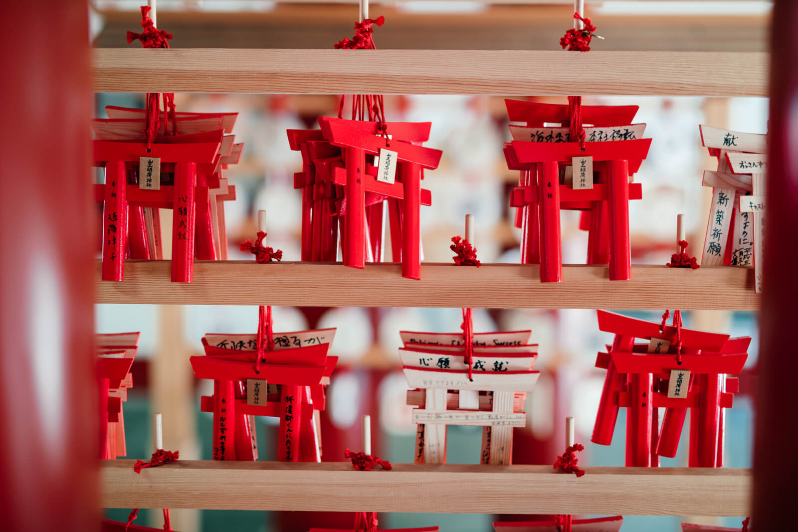 日枝神社の絵馬　鳥居の形
